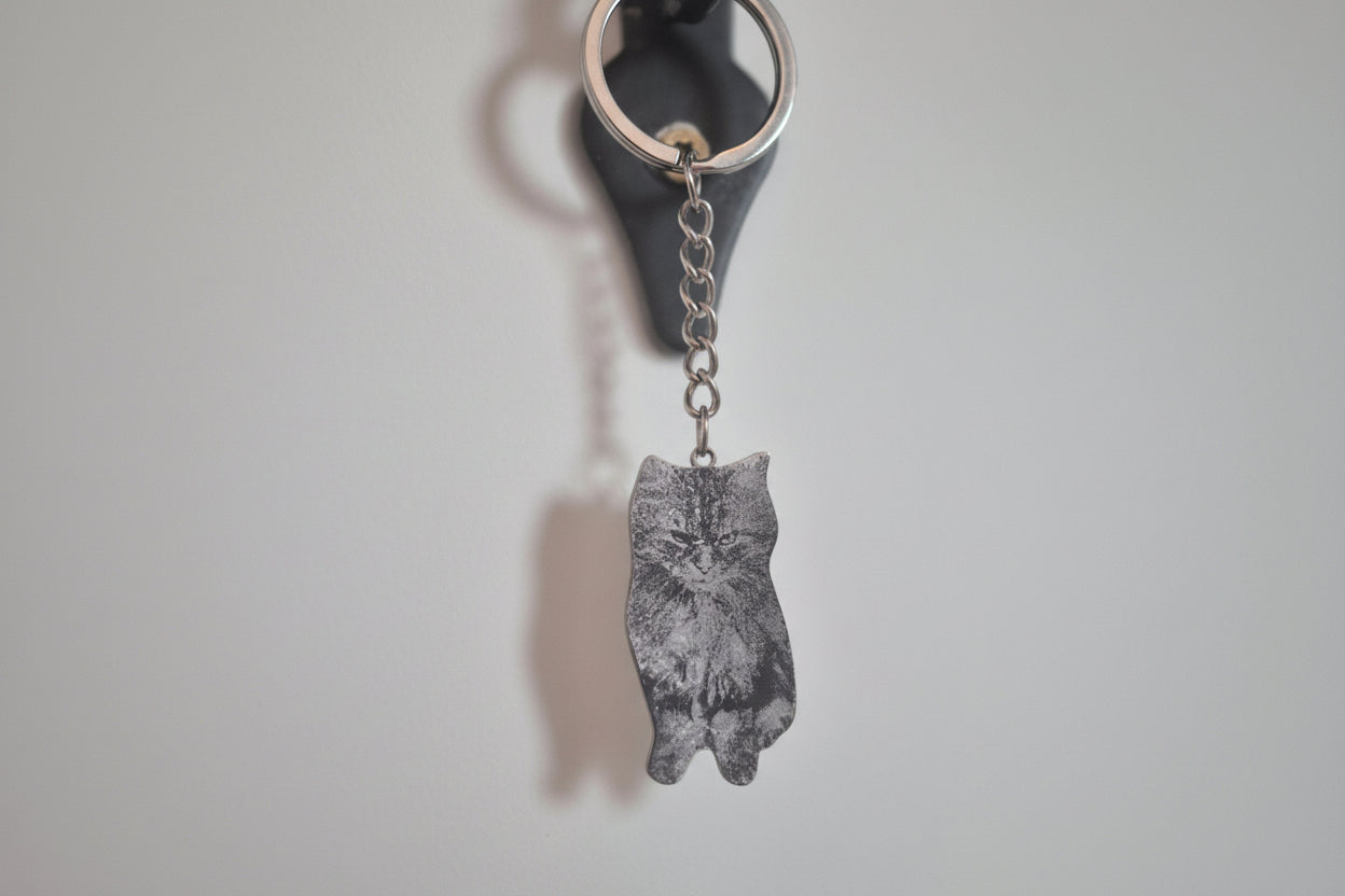 Personlig Nyckelring med graverat foto