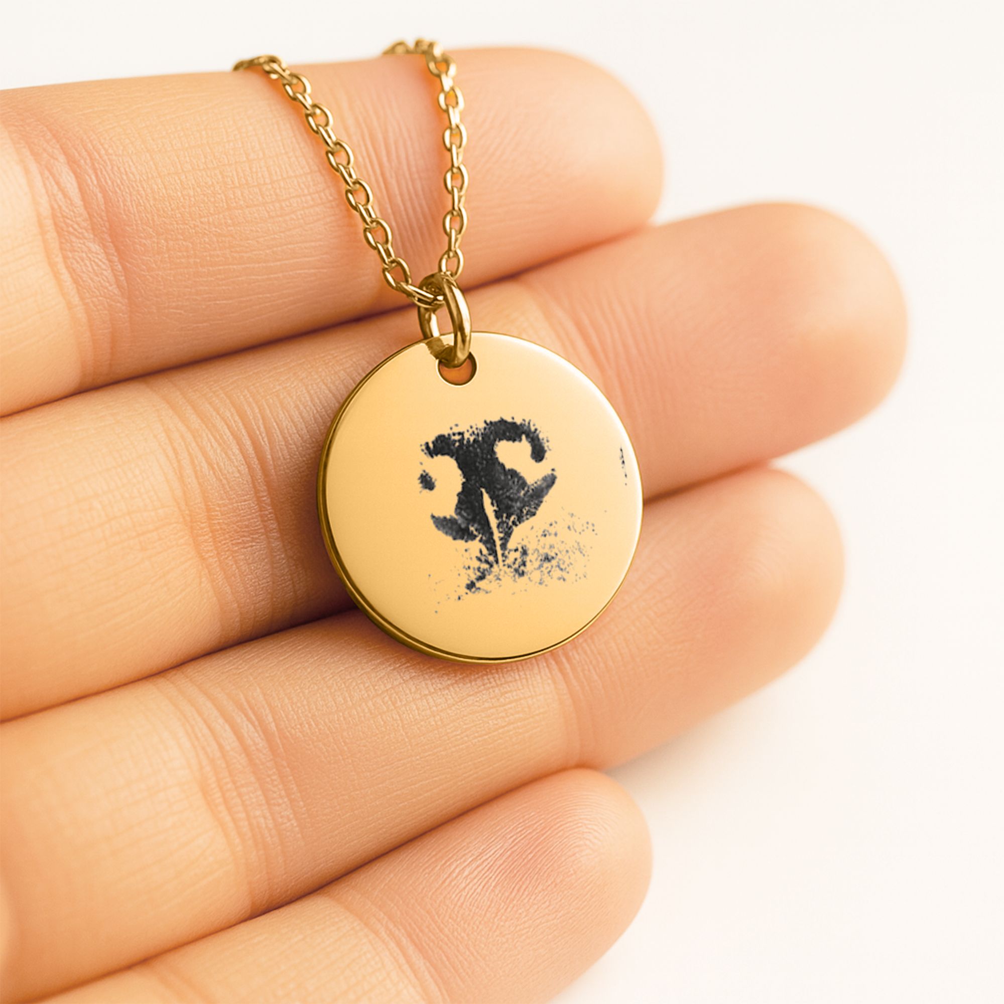 Personligt Halsband med Gravyr av Ditt Djurs Nos & Mun